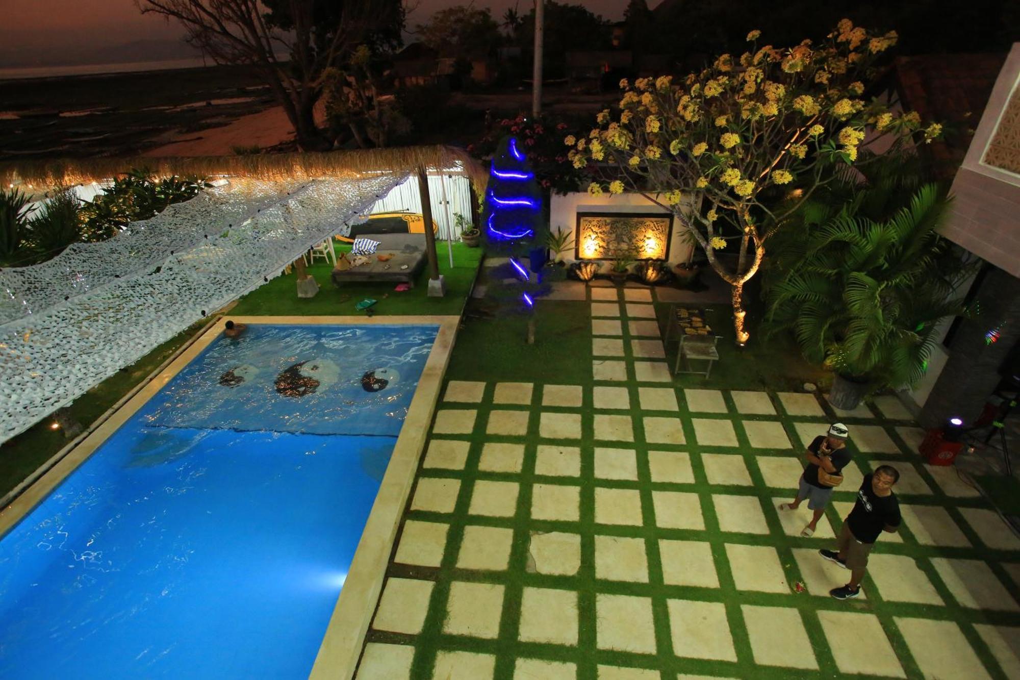3 Monkeys Lembongan Studio Apartments Gym Recovery Centre المظهر الخارجي الصورة